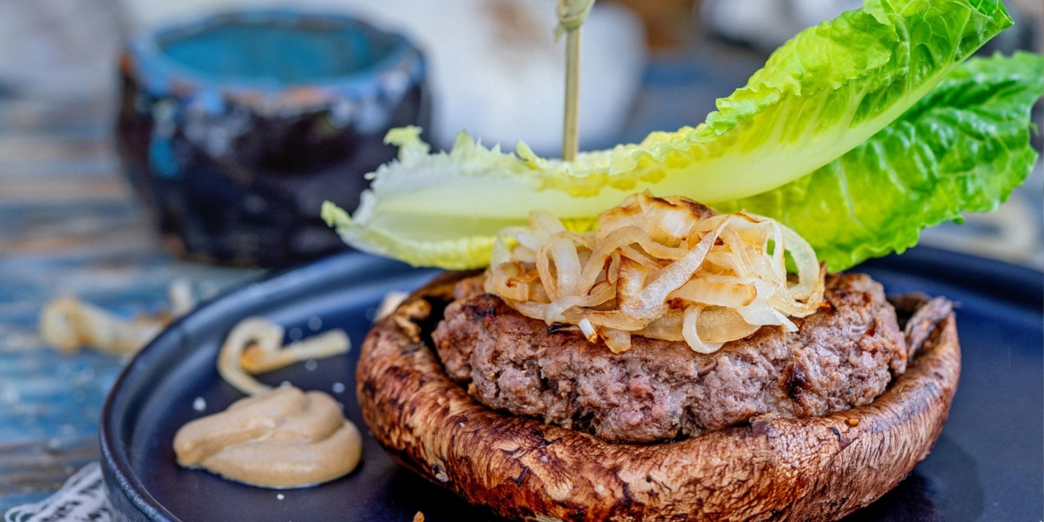 Portobello Beef Burger – SLIMTOX