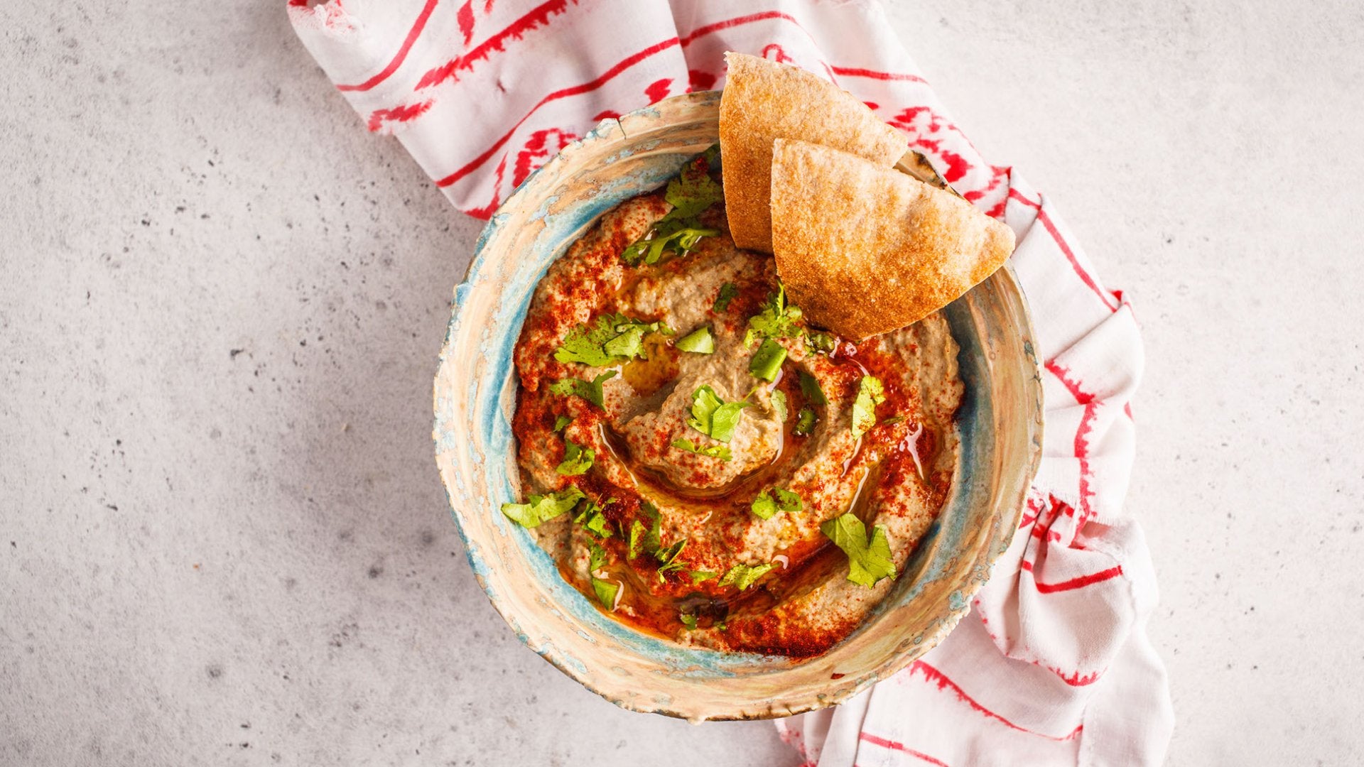 Roasted Eggplant Dip Baba Ganoush SLIMTOX