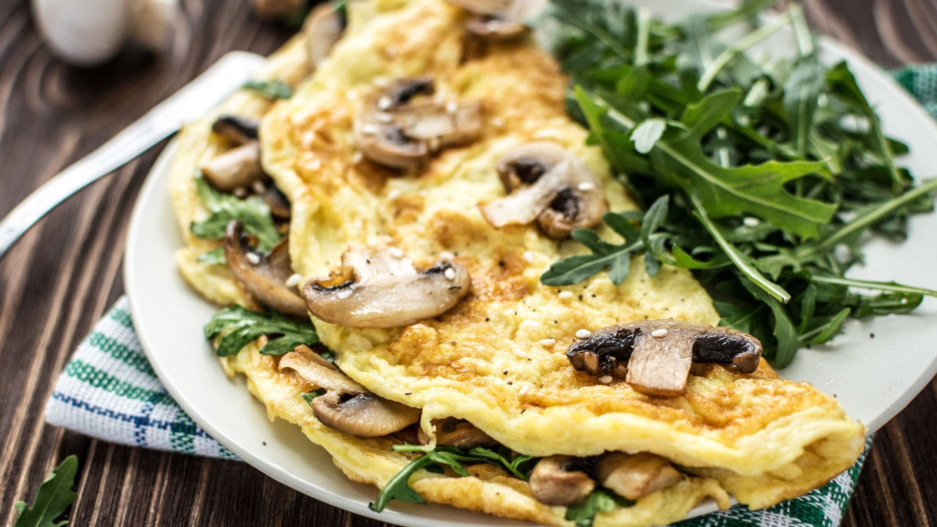 Savoury Egg Omelette - SLIMTOX