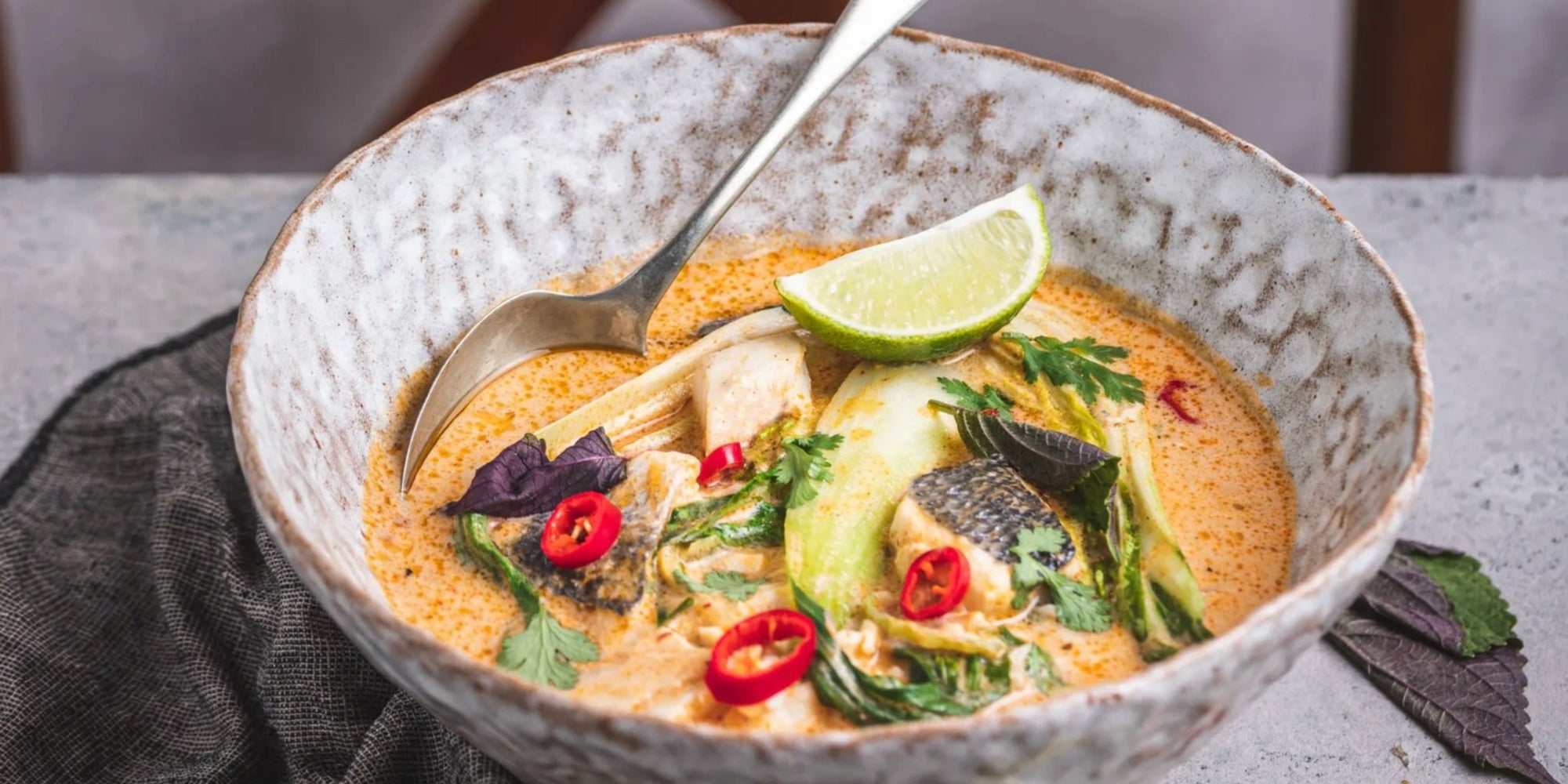 Thai Fish Curry & Bok Choy - SLIMTOX