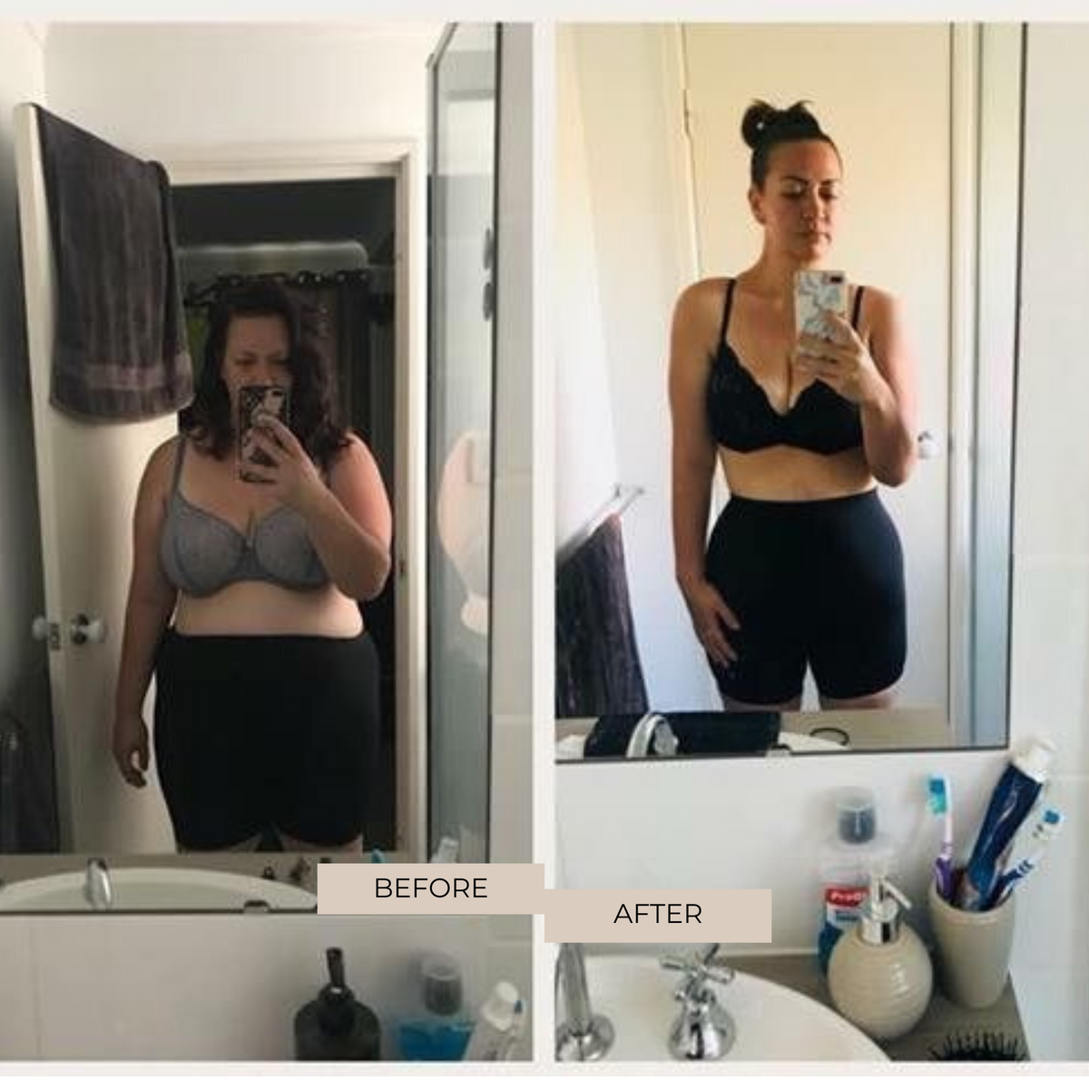 Kama SLIMTOX customer journey – before and after