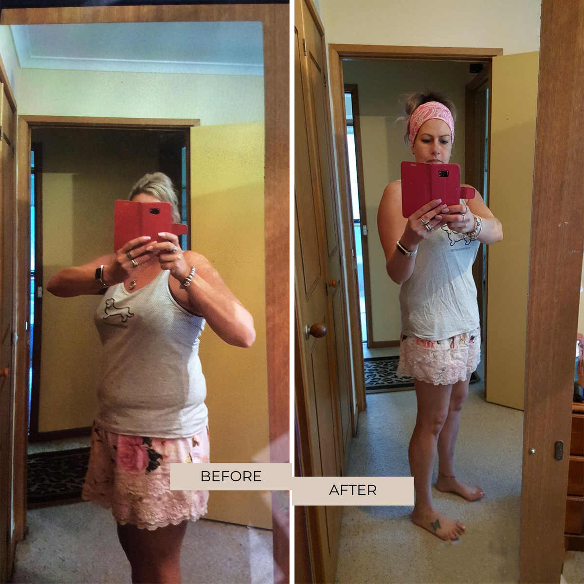 Mel’s SLIMTOX customer journey – before and after
